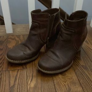 Clarks ankle booties